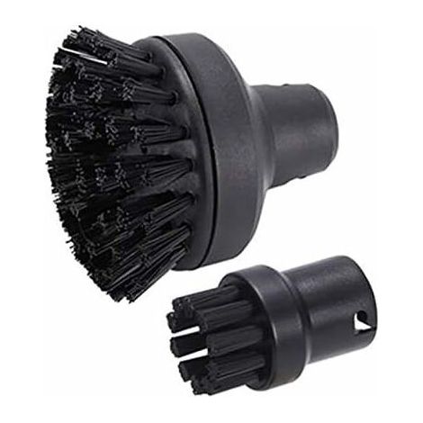 pour Karcher SC1 SC2 SC3 SC4 Grande Brosse Ronde Brosse de Nettoyage pour Adaptateur de Accessoire de Nettoyeur à Vapeur Brosse de Nettoyage à Domicile