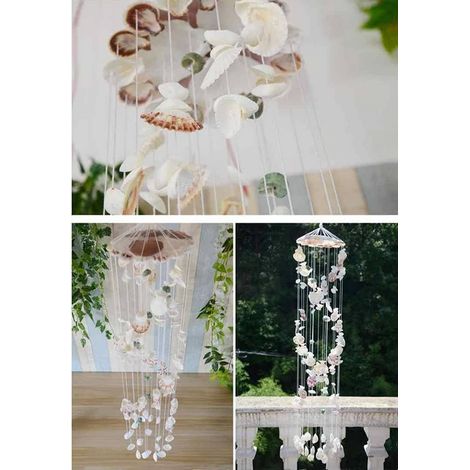 Couronne de carillon éolien sorcière JeiibrZui - 10 cm - 1 pièce - Bronze - Décoration suspendue rat faite main pour porte, fenêtre ou jardin - Bijou bohème d'Halloween à symbolisme protecteur (1/5)