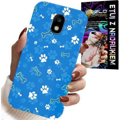 Custodia per Samsung Galaxy J5 2017 - motivi di zampe, ossa e cani da pattuglia per bambini (1/5)