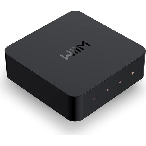 Ricevitore WiiM Pro AirPlay 2, Google Cast Audio, Streamer WiFi multi-room, Compatibile con Alexa, Siri e Google Assistant, Streaming audio ad alta risoluzione da Spotify, Amazon Music, Tidal (1/5)
