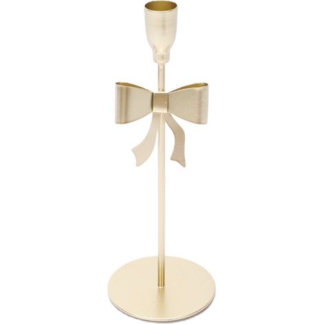 TrendLine Kerzenhalter Metall 26 x 9 cm gold