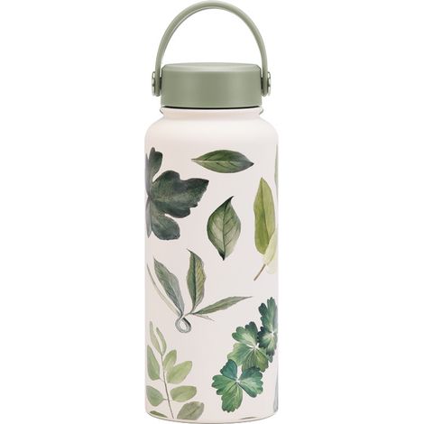 Gourde Isotherme Portable Grande Capacité 2025 Nouveau 1L Vacuum Sport Grande Ouverture Extérieur (1/5)