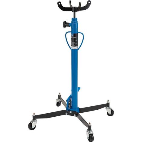 Draper 08556 Vertical Transmission Jack – 500kg Capacity, Adjustable Height from 1,125mm to 1,940mm (1/5)