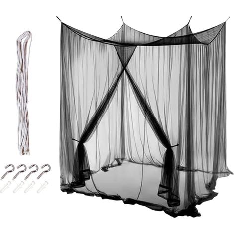 Moustiquaire générique pour lit d'été, installation facile (1/5)
