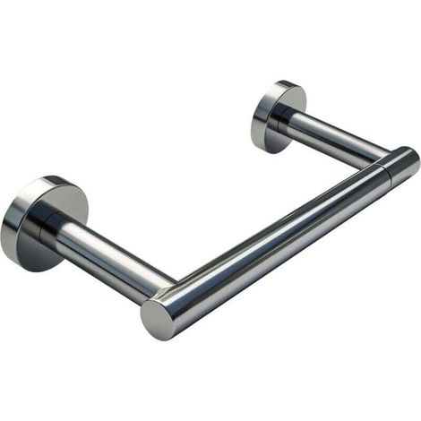 Porte Papier Toilette Chromé Support Rouleau Flexible Métal Poli Salle De Bain Fixation Murale Acier Inoxydable SUS 304