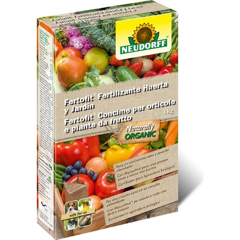 Neudorff Fertofit Fertilizante huerta y jardín 1 Kg