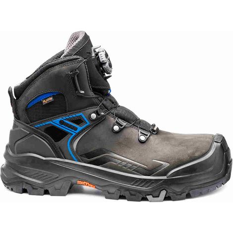 Scarpe antinfortunistiche Base T-Robust B1605 S7S HRO CI HI LG FO SR - 44 - Nero/Azzurro