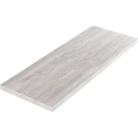 Estantería Para Lavabo De 120Cm En Madera Color Cemento (1/2)