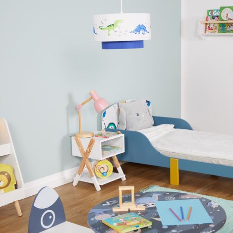 Table de chevet pour enfant avec etagere ouverte