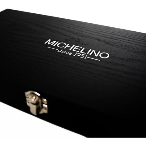 MICHELINO 4-tlg. Messerset in Geschenkbox Messer-Set Besteck Kochmesser, Brotmesser und Allzweckmesser (1/5)