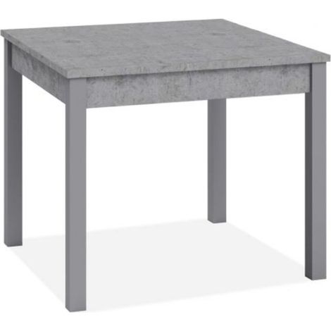 Tavolo allungabile Firenze 90x60 colore cemento (1/2)