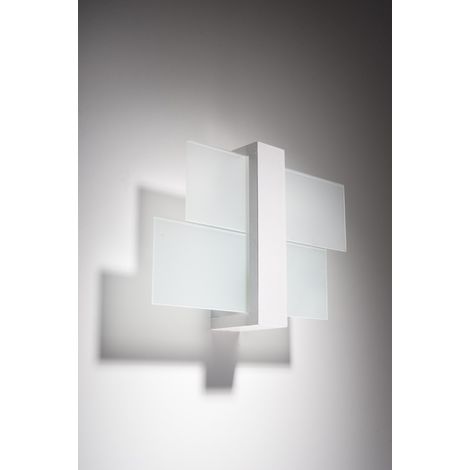 Wandlampe LEDA in Weiß