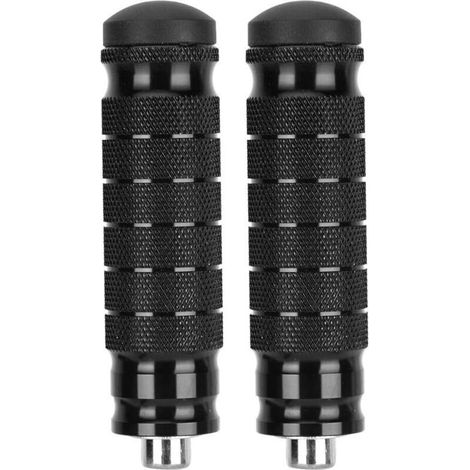 Repose-pieds arrière moto CNC universel M8 – 2 pièces antidérapantes avec vis de fixation 8 mm