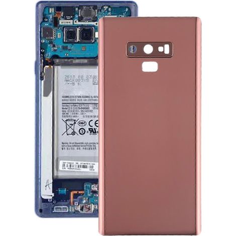 Cache-batterie compatible avec le Galaxy Note9 avec objectif caméra (1/4)