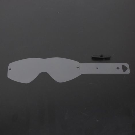 Tear off incolore masque lunette casque cross Smith Evo pour moto