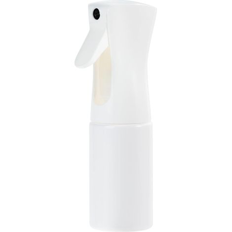 Spray bottle Hair 200 ml White, mist fine continuous for plants Bottle spray reusable waterproof 360°, PET with handle ergonomic, for room, face, cleaning and care (1/5)
