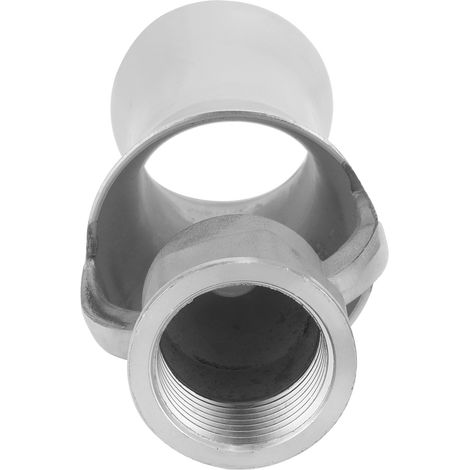 Buse de fontaine en acier inoxydable en forme de cèdre, tête de jet d'eau réglable, arroseur de bassin, filetage femelle G1 dn25 (1/5)