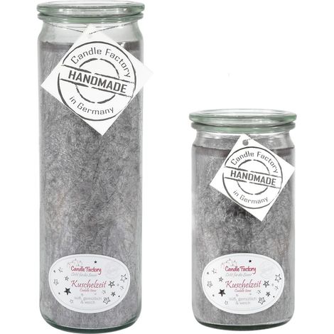 Candle Factory Kerzen-Set Kuschelzeit Big + Mini Jumbo Duftkerze Dekokerze (1/5)