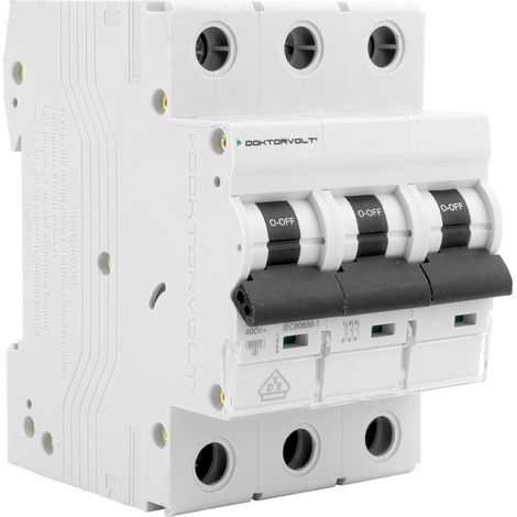 MCB 6kA 3P 16A VDE C16A Doktorvolt DV-2922 Leistungsschalter (1/5)