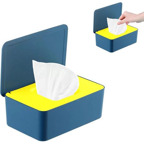 Boîte de Rangement pour lingettes humides Boîte de Rangement pour Papier Toilette Humide Distributeur de Papier Toilette Humide Boîte pour bébé pour Le Chargement des lingettes