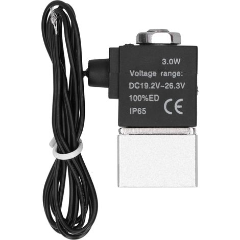 Solenoïde pneumatique G1/8in, 2 positions 2 voies, raccord en alliage d'aluminium, performances stables, AC110V (1/5)