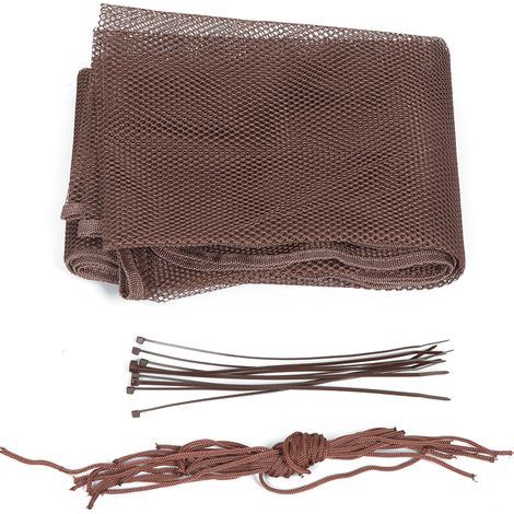 Filet de Sécurité pour Balcon 2m - Protection Enfants et Animaux - Maille Anti-Chute Escaliers (1/5)