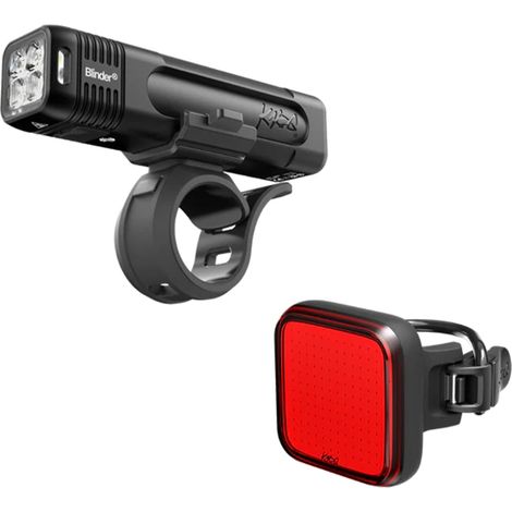 Feu Arriere Velo Blinder Pro 700 Forme Carree - Visibilite Securite Rechargeable - Knog