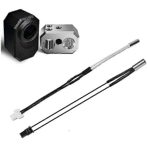 Kit de remplacement de pièces pour bloc chauffant (chaussette en silicone) pour Prusa i3 Mk4/Mk3.9 Nextruder Hotend (1/4)