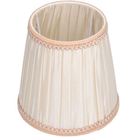 Abat-jour en tissu Meson, Installation moderne et Simple, pour lampes de Table à bougies, lustre en cristal E14 (1/5)