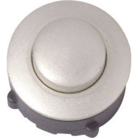 Heidemann 70094 Tasto per campanello 1 parte Nickel 24 V/1 A
