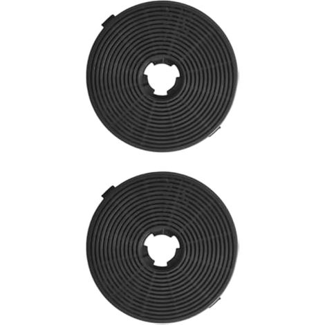 Lot de 2/4 filtres à charbon actif pour hotte de cuisine, 135 x 135 x 18 mm (2 pièces) (1/5)