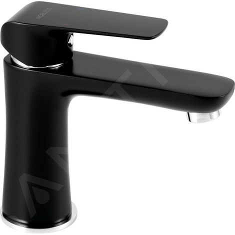 Novaservis Nobless Tina - Mitigeur de lavabo avec vidage, noir mat 38003,5 (1/3)