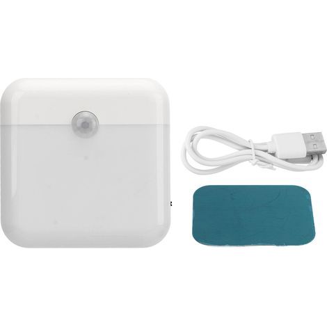 Induction lamp with motion sensor, adjustable brightness night light, two colors, bedside lamp, for bedroom, wardrobe, closet, stairwell (1/5)