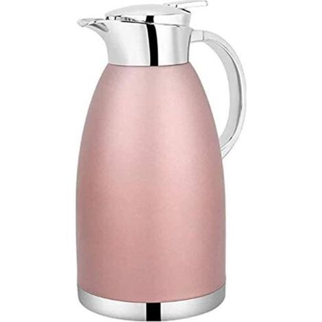 Thermos 1.8L en Acier Inoxydable Isolé Double Paroi - Rose (1/4)