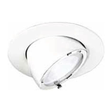 Spot encastré LED 18W orientable Ø 192mm blanc lumière blanc chaud 3000K 1600lm avec alim 230V BYLAT TRAJECTOIRE 004266 (1/2)