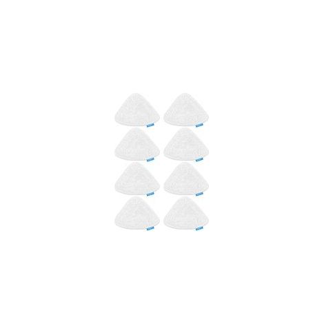 Lot de 8 housses de rechange lavables - Pour nettoyeur à vapeur Vileda (1/4)
