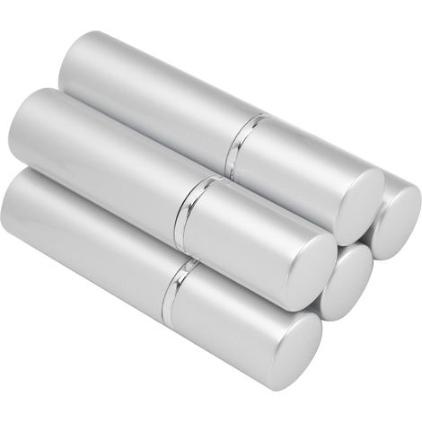 wiederbefüllbare Aluminiumflaschen à 10 ml, silberne, tragbare, leere Sprühflasche (1/5)
