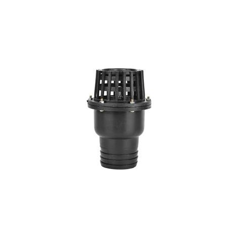 Clapet anti-retour plat basse pression pour pompe à eau, en PVC noir, pour machines hydrauliques (3") (1/4)