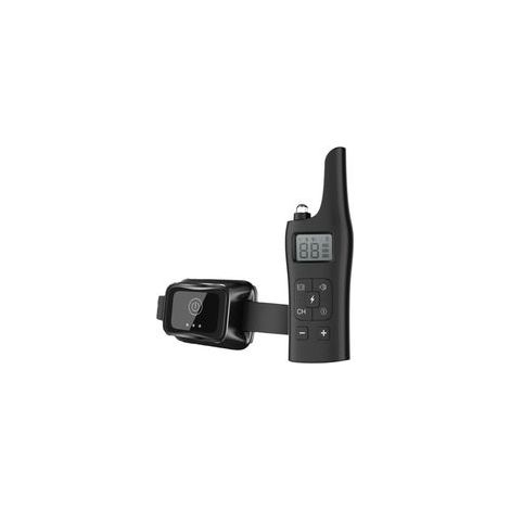 Collier Dressage de Chien avec Télécommande 800M, RGHS Collier D'aboiement pour Chien Rechargeable Étanche IP67 avec Vibration Et Son, pour Petit/Moyen/Grand (1/5)