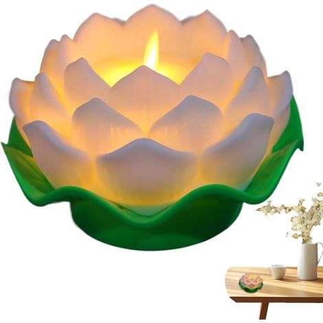 Veilleuse , Lanterne , Lampe de table Lampe de table colorée avec , bougies avec alimentées par batterie pour les fêtes de mariage dans la chambre (1/5)