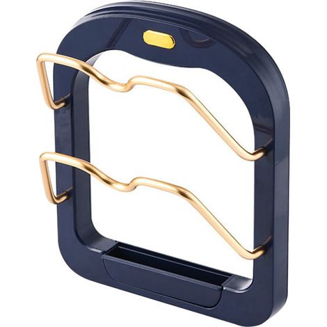 Rack De Rangement Pour Ustensiles De Cuisine - Support Mural Pour Cuillères Baguettes Fourchettes - Avec Bac À Égouttage Amovible - 24.5 X 21 X 2.5 Cm - 1 Pièce (1/5)