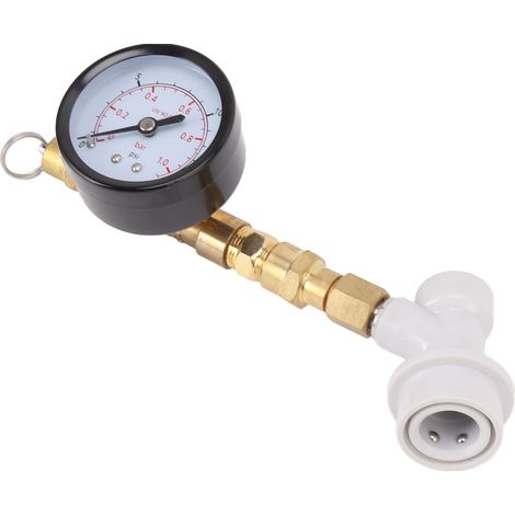 Soupape de décharge de pression réglable pour le brassage de la bière avec manomètre et distributeur, régulateur pour fût de cola (1/5)
