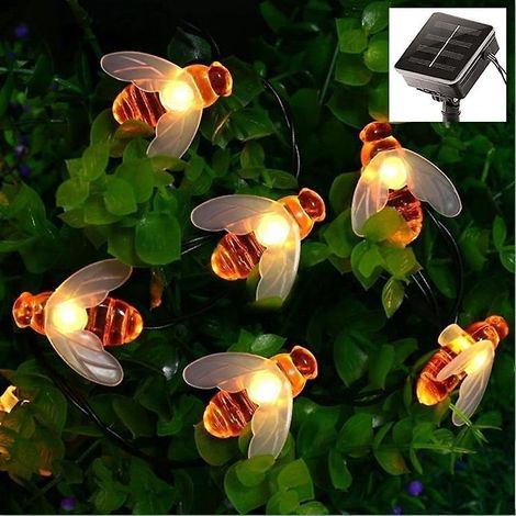 guirlande Lumineuse Extrieure Lampe Solaire 50 Led 7m 8 Modes Tanche Luciole Solaire Extrieure Dcoration Lumire Pour Jardin Terrasse Clture Cour M (1/5)