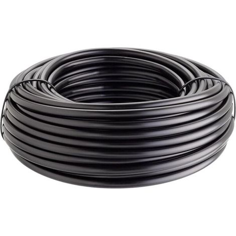 Tuyau Arrosage Goutte À Goutte 25M Polyéthylène 16Mm X 1.2Mm Irrigation Eau Noire (1/4)