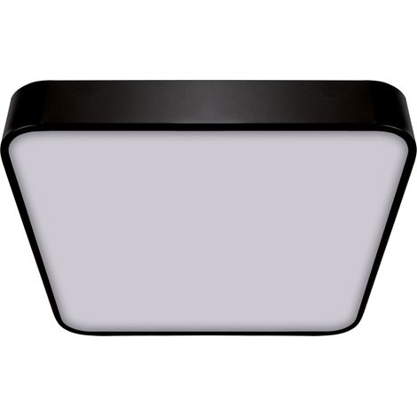 Lámpara de techo LED 24W 2480lm 4000K negra cuadrada tipo tótem Ideus 03930 (1/2)