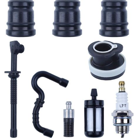Jeu de filtre de conduite de carburant diesel pour collecteur d'admission de guidon, compatible avec STIHL 017 018 MS170 MS180 Scies à essence 1123 791 2800, 1130 141 2200 (1/5)