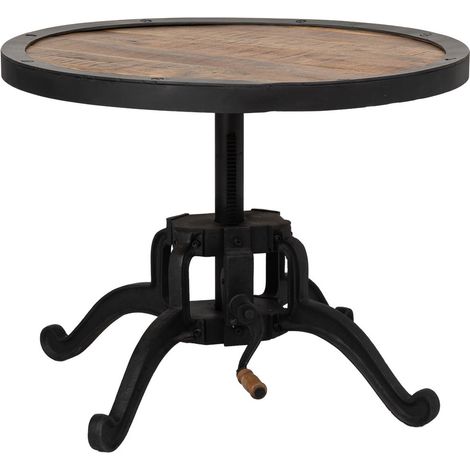 Mesa de altura regulable natural D76x46 (1/5)