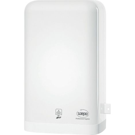 Dispensador de jabón WEPA. blanco