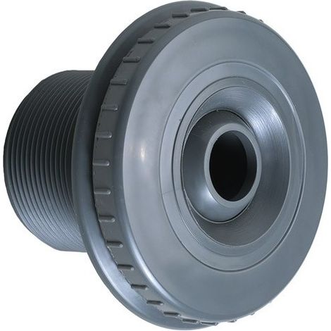 Hayward – Buse de refoulement pour piscine béton/liner – Raccordement 2" mâle – Matière ABS – Couleur blanc, gris anthracite, gris clair, sable
