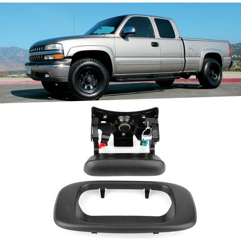 Heckklappengriff mit Blenden-Zierleisten-Set passend für Chevrolet Silverado 15997911 (1/5)